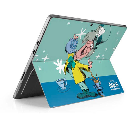 Disney Alice in Wonderland Mad Hatter Tea Party Surface Pro 8 Skin